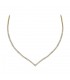 Neckless whitegold and gold